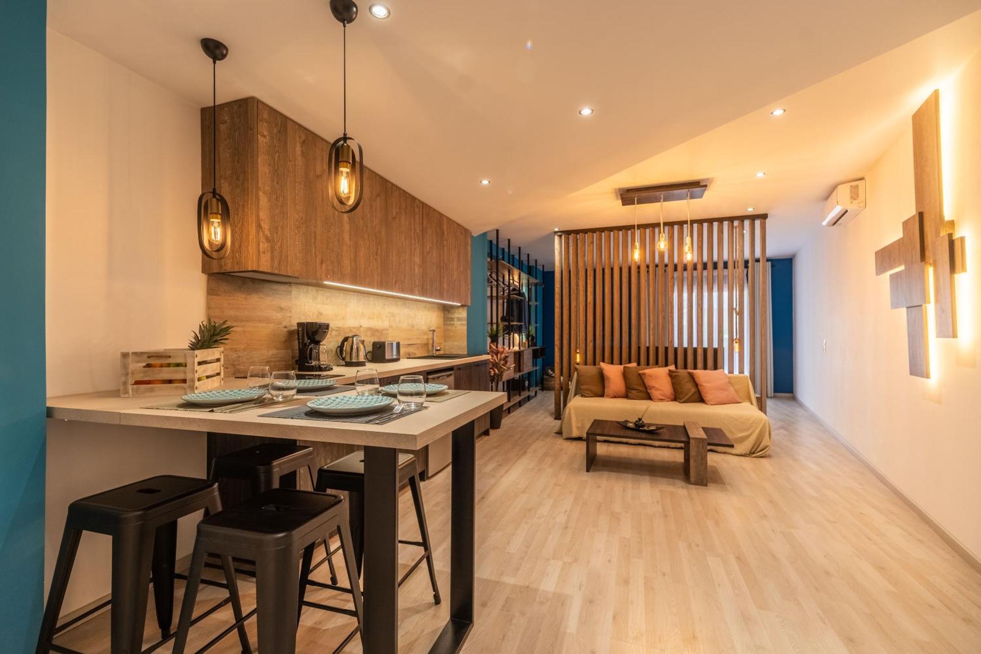 Semiso Beach Suites Kournás Exteriér fotografie