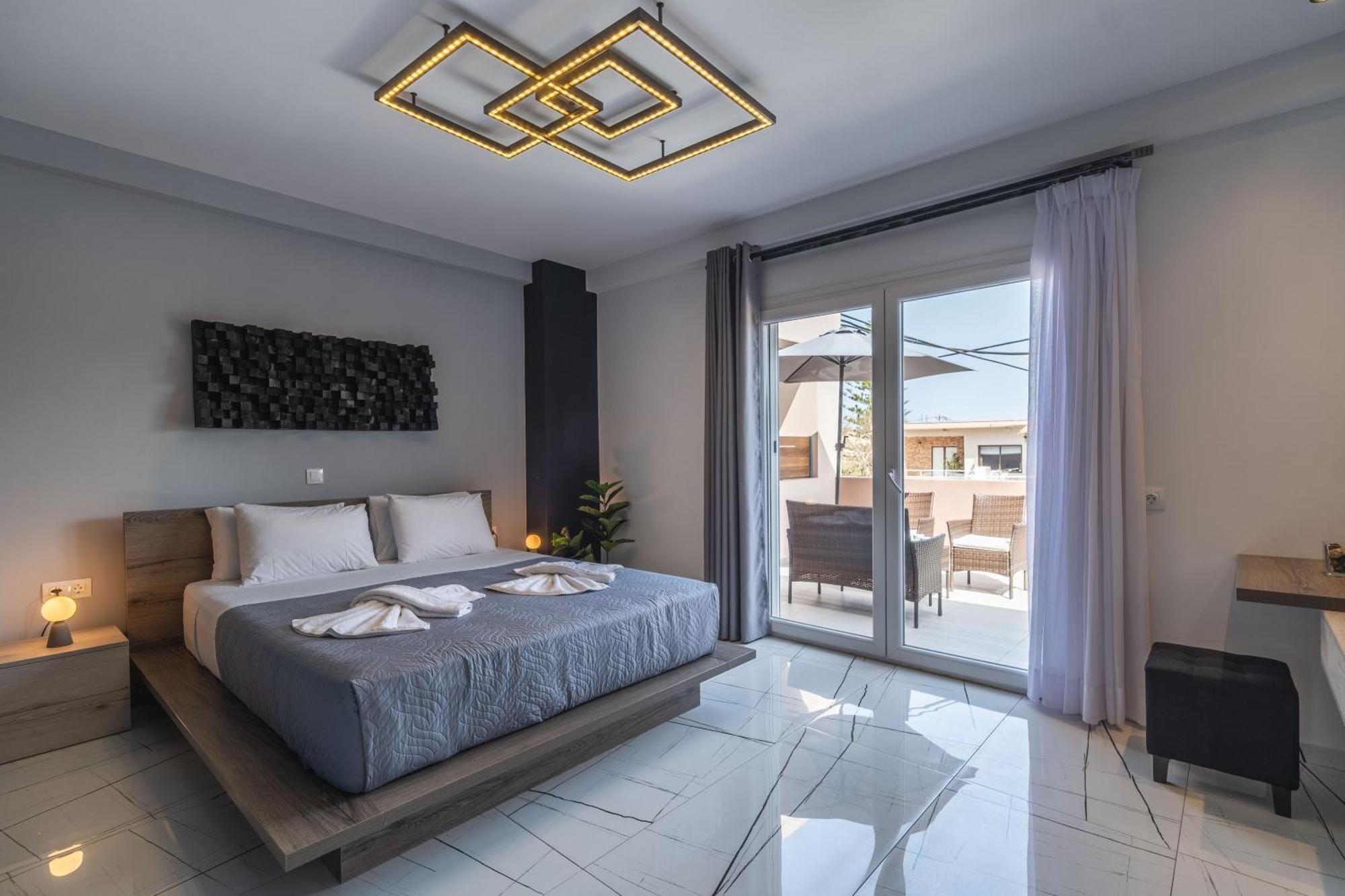 Semiso Beach Suites Kournás Exteriér fotografie